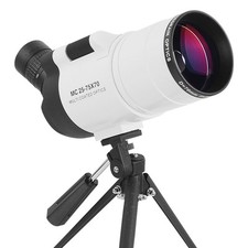 25-75X70 Zoom Spotting Scope Monocular Telescope With Tripod Waterproof Birding