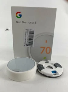 Nest Thermostat E Programmable Smart Thermostat-Frosted White Color (T4002ES) - Picture 1 of 7