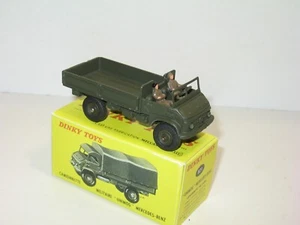 Dinky Toys Camion Mercedes Unimog Militare Con 2 Soldati U - Foto 1 di 5