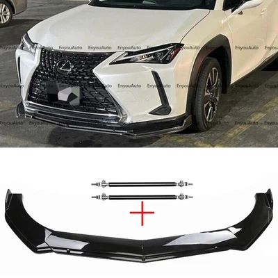 Parachoques delantero para Lexus RX350 RX350H RX450 alerón labial divisor + varillas de puntal Foto 1 de 4