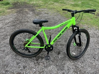 Huffy 54341P7 24 inch Nighthawk Boys' Mountain Bike - Neon Green - Image 1 of 4