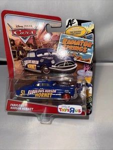 Disney Pixar Cars FABULOUS HUDSON HORNET Radiator Springs Classic  Excl. Toysrus - Picture 1 of 5