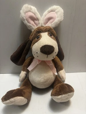 Ganz Plush Ultra Rare Easter Bunny Oliver Basset Hound HE 10123 10” Sitting HTF! - Image 1 of 4