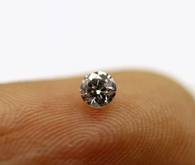 0.095 Ct Natural Loose Diamond H/SI2 Grade Round Brilliant Cut 2.9 mm Untreated - Image 1 of 4