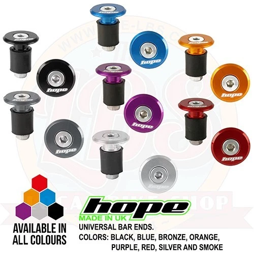 Enchufe de extremo de manillar Hope Grip Doctor - 2024 nuevo estilo - todos los colores - nuevo Foto 1 de 1