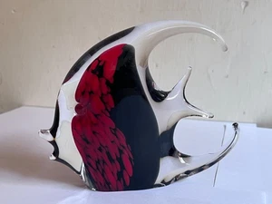 Pesce luna in vetro sommerso di Murano. Vintage anni '60/'70. V. Nason & C. - Foto 1 di 8