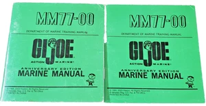 1964 Vintage look Early Issue 2003 Made GI Joe Action Marine Manual Booklets - Picture 1 of 15