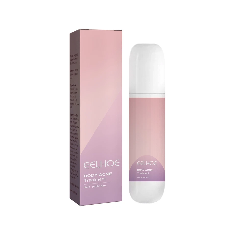 Rodillo de tratamiento de acné para rostro pecho espalda con vitamina E y manteca de karité 30 ml Foto 1 de 4