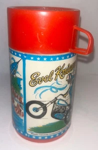 Vintage 1974 Alladin Evel Knievel Thermo sehr schöner Zustand. Daredevil! - Bild 1 von 7