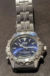 Lorus Sports Chrono Quartz Watch Few Scratches On Glass - Picture 1 of 11