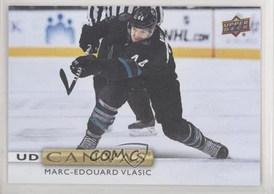 2019-20 Upper Deck UD Canvas Marc-Edouard Vlasic #C75 - Image 1 of 2