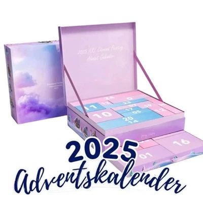 Diamond Painting Advent Calendar 2025 Christmas Countdown Kit w/ 24 Designs - Image 1 of 4