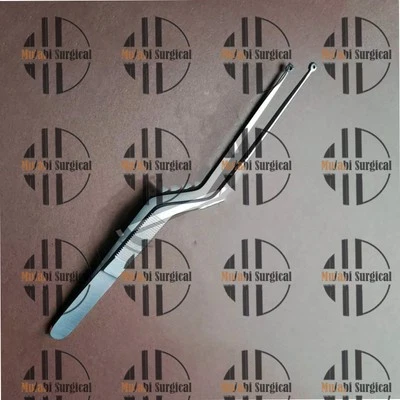 Pinzas de bayoneta Yasargil para agarrar tumores instrumentos neuroquirúrgicos taza de 3 mm 8"" Foto 1 de 2