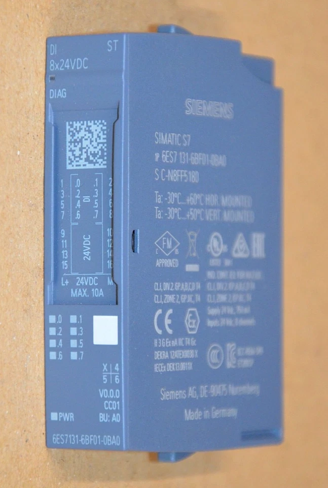 Siemens 6ES7131-6BF01-0BA0 SIMATIC 6ES7 131-6BF01-0BA0 - Bild 1 von 1
