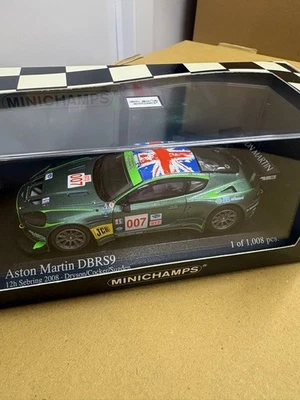 Minichamps 1/43 Aston Martin DBRS9 12h Sebring 2008 modelo de coche de carreras coleccionable Foto 1 de 4