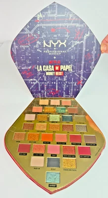 BNIB NYX Ltd Ed Money Heist x Netflix Eyeshadow Palette - Image 1 of 4