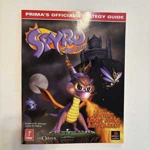 VTG Spyro the Dragon Prima’s Official Strategy Guide PS1 PREOWNED - Imagen 1 de 4