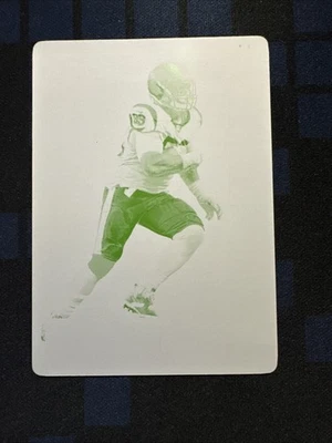 2020 Panini Plates & Patches Aaron Donald #172 Yellow Plate 1/1 - Image 1 of 2