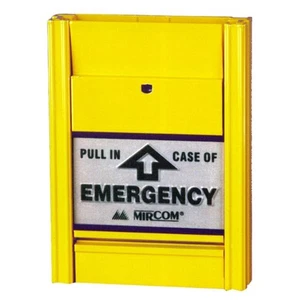 MIRCOM MS-404U Pull Station Yellow Emergency Door Control - Picture 1 of 1