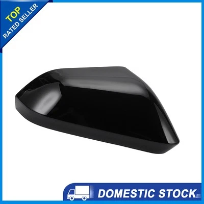 Tampa de espelho retrovisor lateral direito preta brilhante para Lincoln MKZ 2013-2017 nova - Imagem 1 de 4