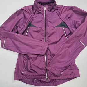 Nike Fit Cycling Elite Barrier Jacke Damen klein lila reflektierend belüftet 2-1 - Bild 1 von 14
