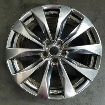 Nissan 19x8.5 Maxima BLACK Wheel OEM Rim Factory Stock 2019-2023 - Image 1 of 4