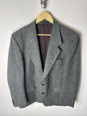 Magee Donegal Tweed Blazer 42R Men’s Gray Green Wool Sport Coat Ireland - Image 1 of 4