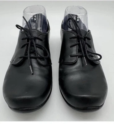 Zapatos Oxford Dansko Mujer Talla 40 Elise Cuero Resistente Negros Foto 1 de 4