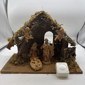 Fontanini Heirloom Wedding Gift Nativity Set by Roman 5” Original Box 54700 NOS - Picture 1 of 14