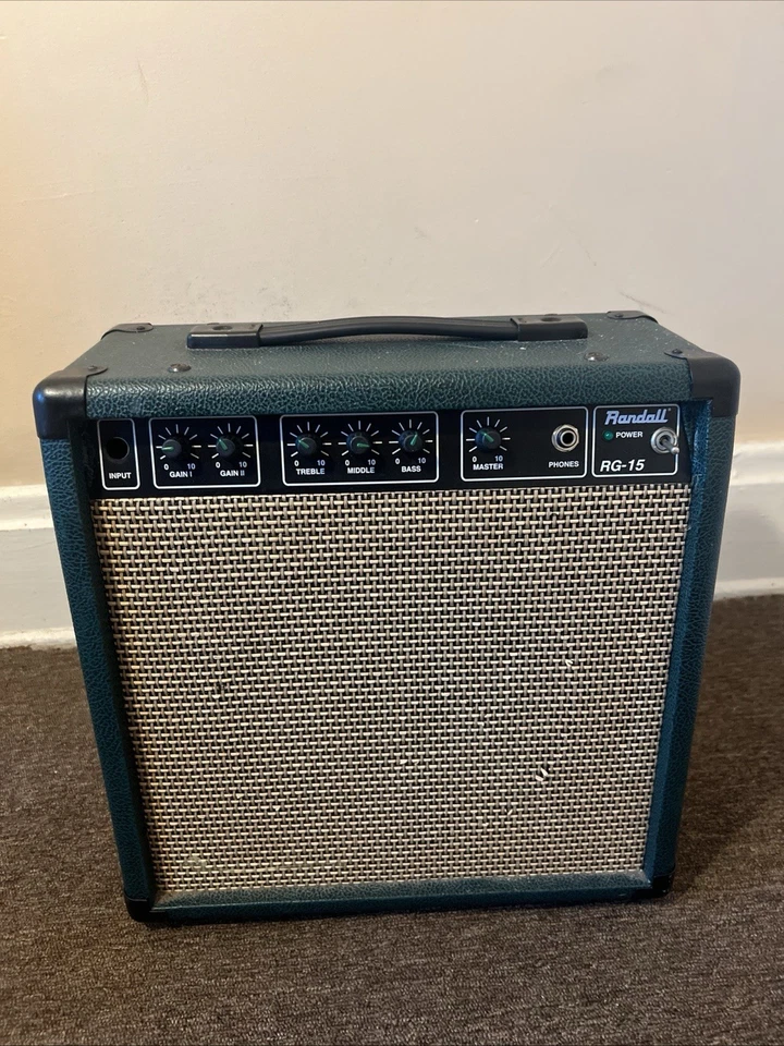 RANDALL RG15 GREEN GUITAR COMBO AMP - Image 1 of 2