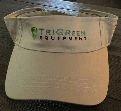 Visera ajustable John Deere TriGreen Equipment talla única - beige/verde  Foto 1 de 4