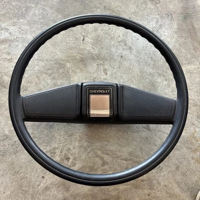 1981-1987 Chevy Pickup Truck Steering Wheel C10 Square Body Deluxe Silverado OEM - Image 1 of 4