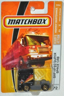 Matchbox 2009 #72 DAF XF95 Super Space Cab Highway Maintenance #4 MOC P2962 - Image 1 of 2