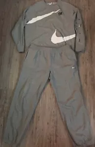 Nike Jogginganzug Trainingsanzug Grau XL - Bild 1 von 4