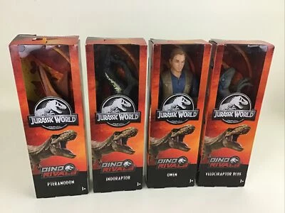 Jurassic World Dino Rivals Indoraptor Owen Figura Dinosaurios Lote Reino Caído Foto 1 de 4