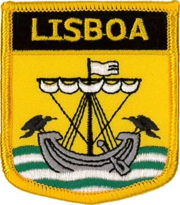 Parche bordado Lisboa (Lisboa) (Portugal) 7CM X 6CM - Imagen 1 de 1