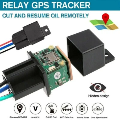 EASY INSTALL RELAY Motorcycle Motorbike Scooter GPS/GSM text Alert Tracker Alarm - Image 1 of 4