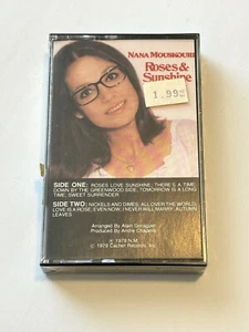 Roses & Sunshine - By Nana Mouskouri - Cassette Tape - New (Please Read) - Picture 1 of 11
