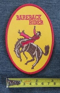 PATCH RODEO SOUVENIR BAREBACK RIDER Cowboy Stier Mustang Bronco Aufnähen PATCH - Bild 1 von 8