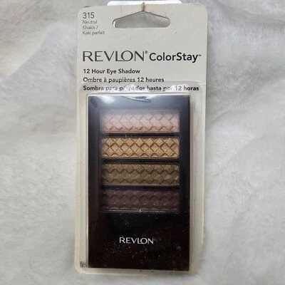 NOS Revlon ColorStay 12 Hour Eye Shadow 315 Neutral Khakis Discontinued  - Image 1 of 4
