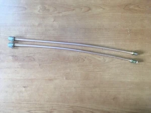 Ford Fiesta Front Copper Brake Pipes 2002-2008 & Fusion 2002-2012 Set Of 2 - Picture 1 of 1