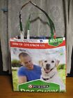 UPCYCLE Dog Food Bag with White Lab Dog - Recycled Feed Bag Grocery Tote