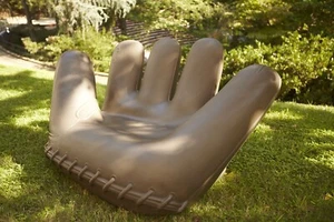 Vintage Joe Baseball Glove Chair | Heller - Picture 1 of 6