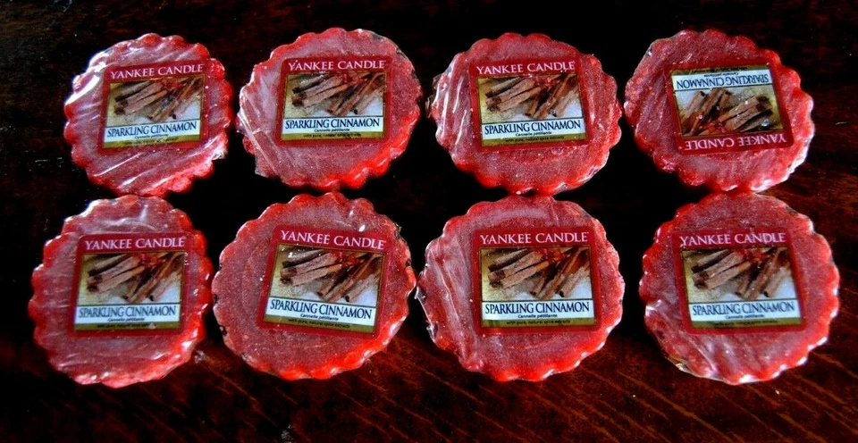 Yankee Candle  MELTS SPARKLING CINNAMON, Konvolut 8 Stück, Selten - Bild 1 von 1