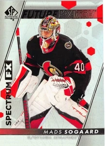 2022-23 SP Authentic Spectrum FX #S58 Mads Sogaard FW - Picture 1 of 2