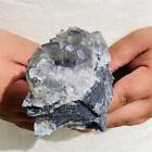 620G Natural Beautiful Color Fluorite Crystal Quartz Healing Mineral Specimen