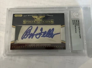 2009 Razor Cut Signature Sports Icons Bob Feller Auto  /20 - Picture 1 of 2