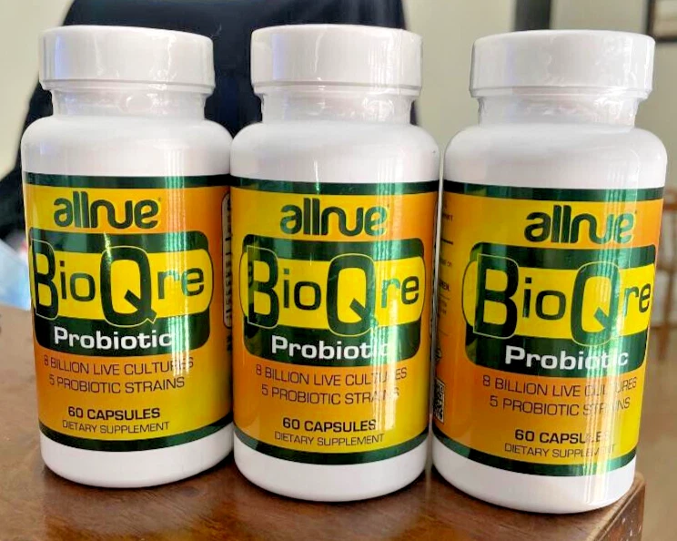 3 BioQre Probiótico Bacticcontrol Apoyo Bacterium Cure Bacticure Control 60 PAC Foto 1 de 4