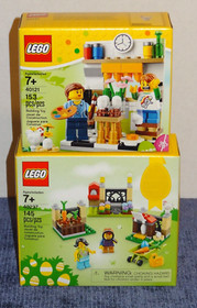 LEGO Painting Easter Eggs 40121 + Easter Egg Hunt 40237 Lot New Sealed