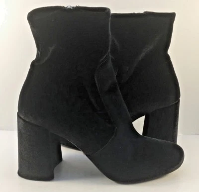 Botines Prada de terciopelo negro elástico 85 mm para mujer talla EUR 38M / US 8M Foto 1 de 4